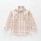 Brown Flannel Check Shirt
