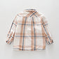 Brown Check Flanno Shacket