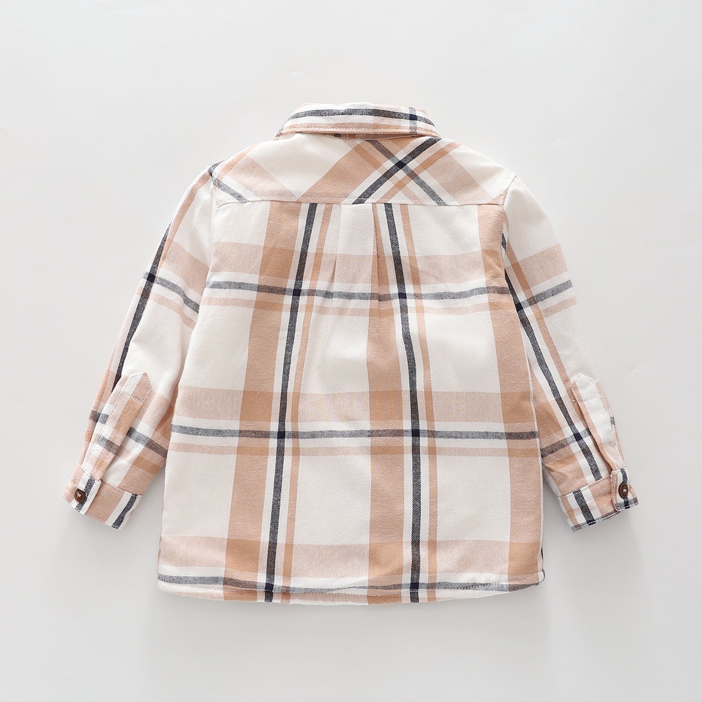Brown Check Flanno Shacket