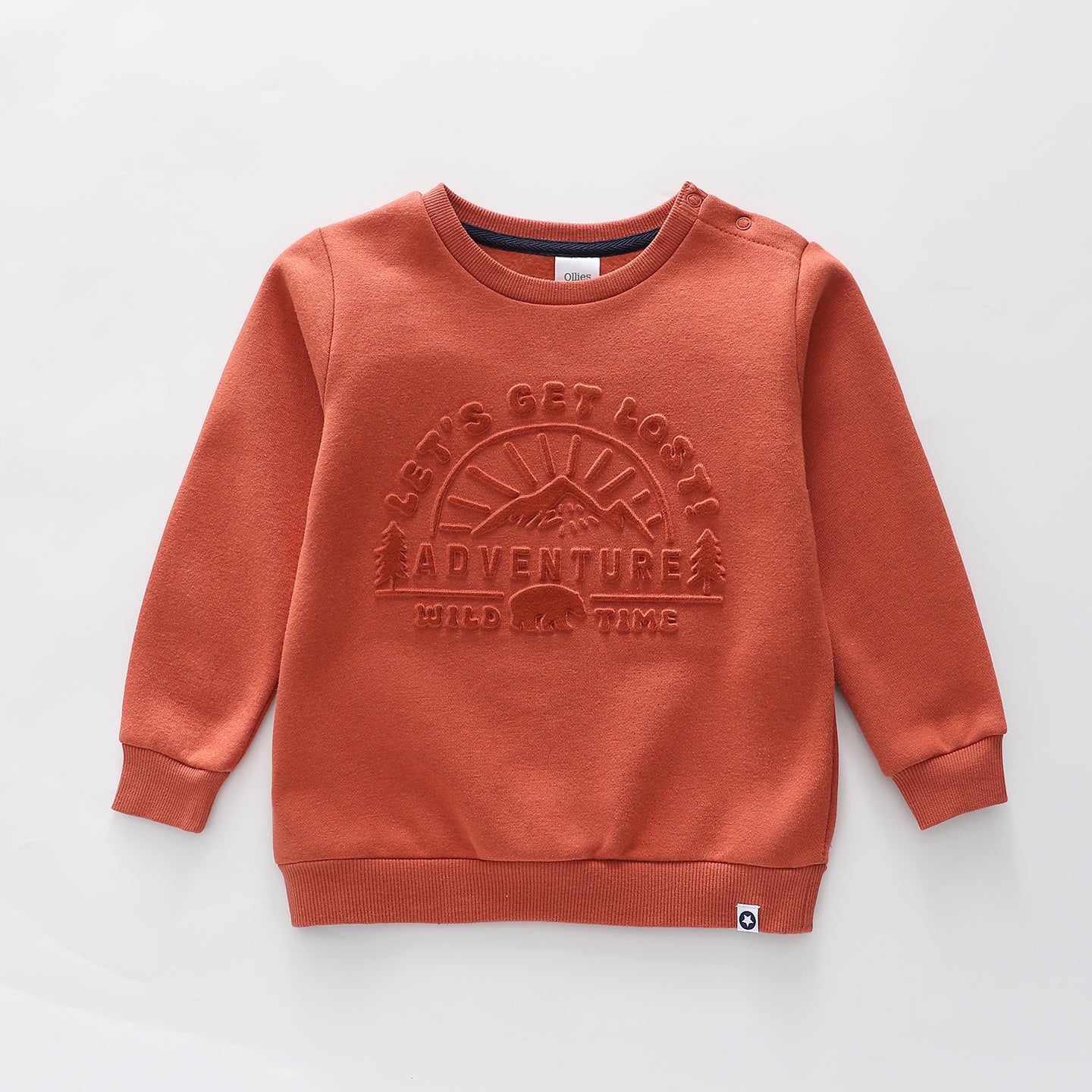 Embossed Adventure Sweatshirt