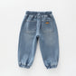 Mid Blue Denim Jogger Pant