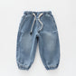 Mid Blue Denim Jogger Pant
