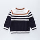 Navy Stripe Knit Jumper