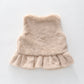 Lovely Deer Faux Fur Vest