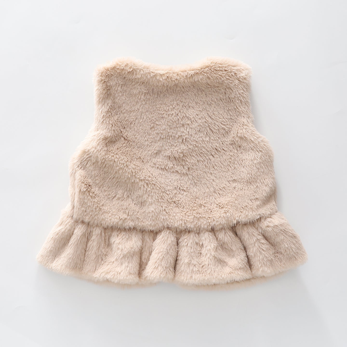 Lovely Deer Faux Fur Vest