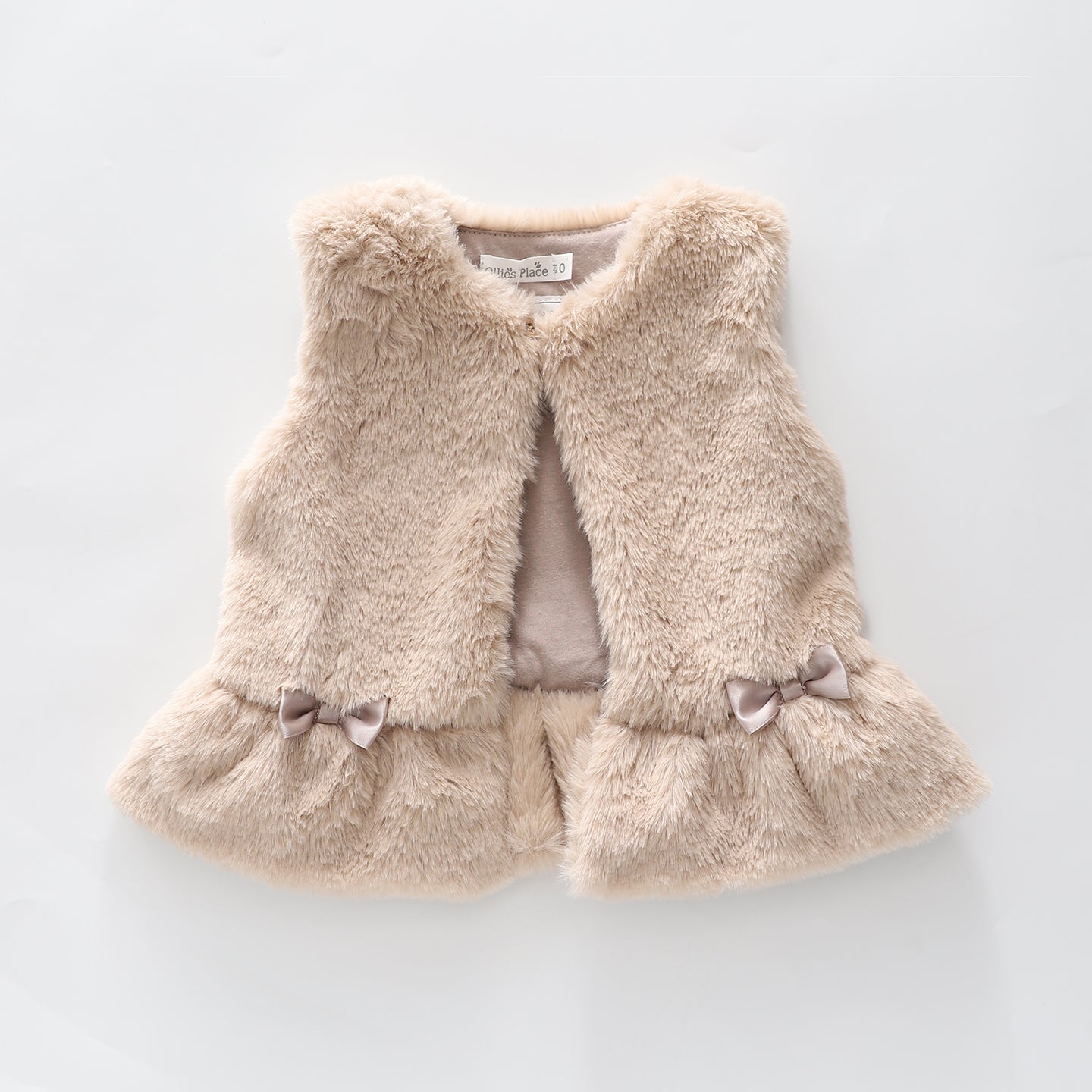 Lovely Deer Faux Fur Vest