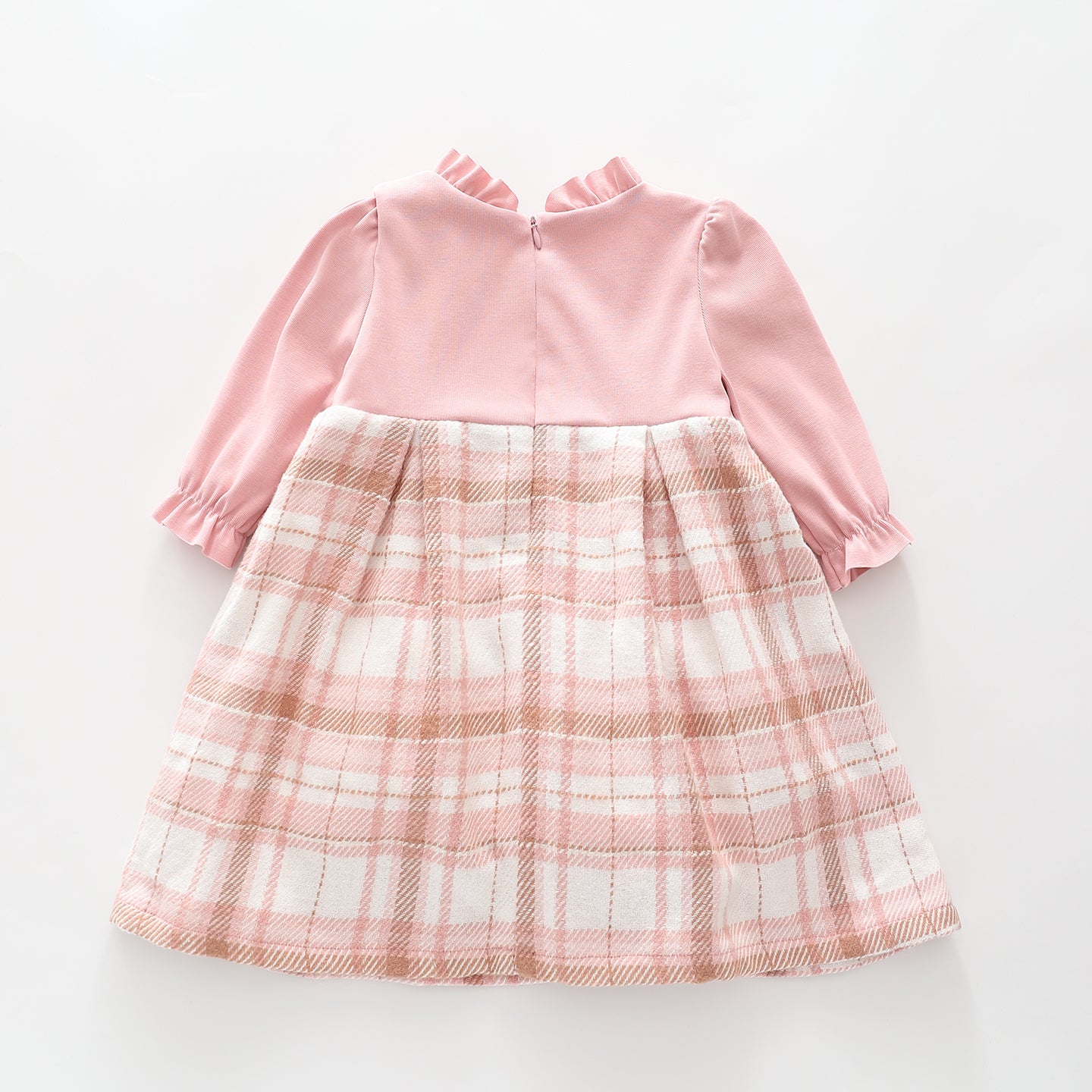 Pink Tartan Check Dress