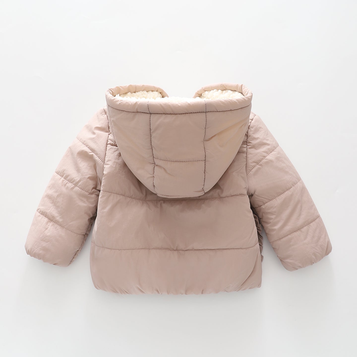 Infant Girls Hooded Puffer Jacket
