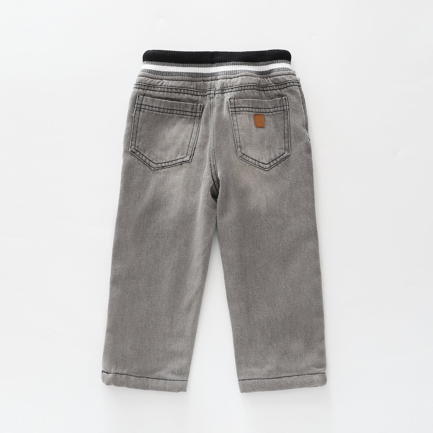 Grey Denim Wash Jeans