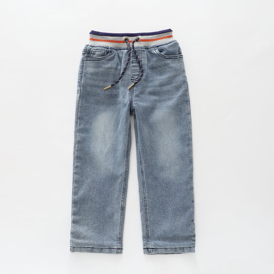 Faded Blue Washed Jeans