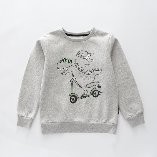 Dino Scooter Sweatshirt