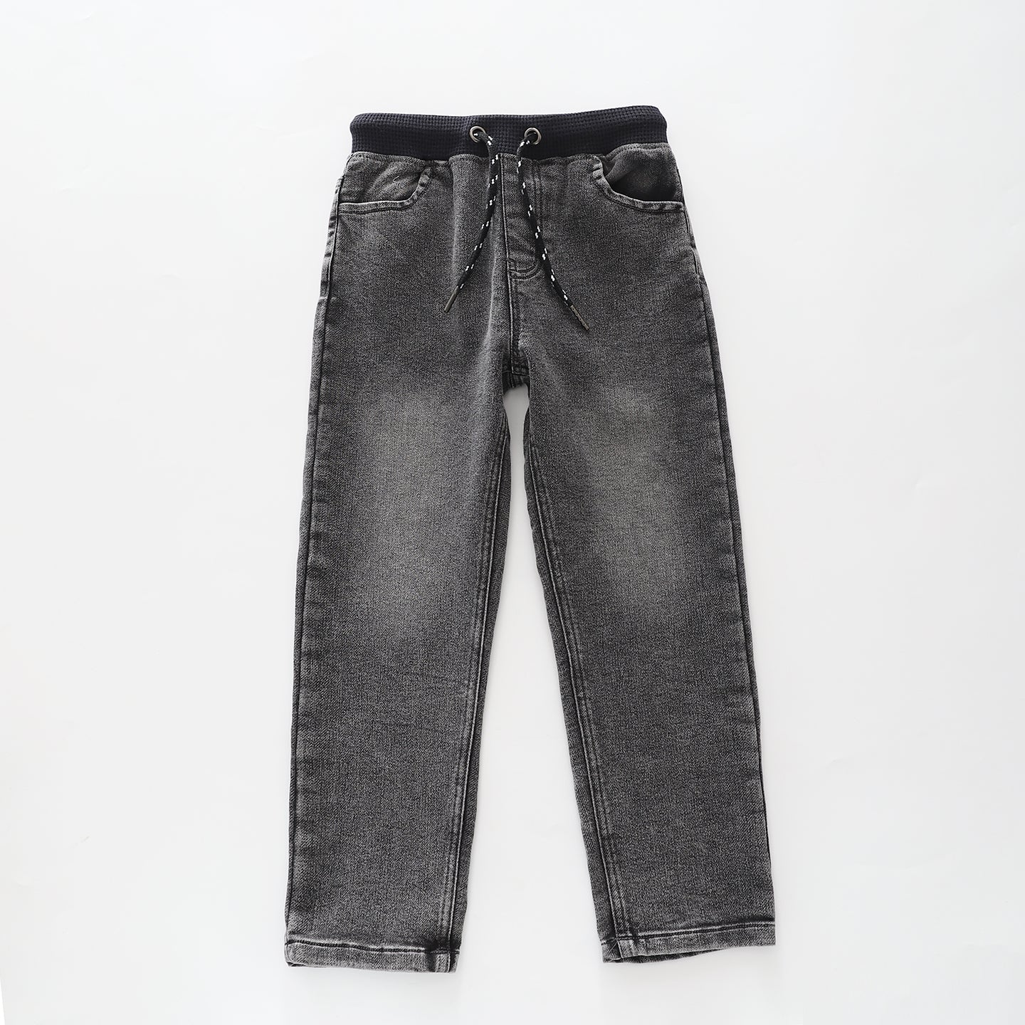 Faded Black Denim Pants