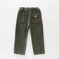 Khaki Pinwale Cord Pants