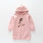 Gorgeous Girl Hooded Sweater Dress