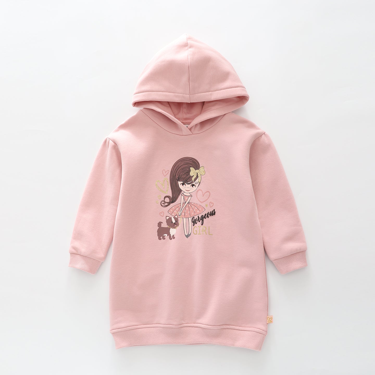 Gorgeous Girl Hooded Sweater Dress