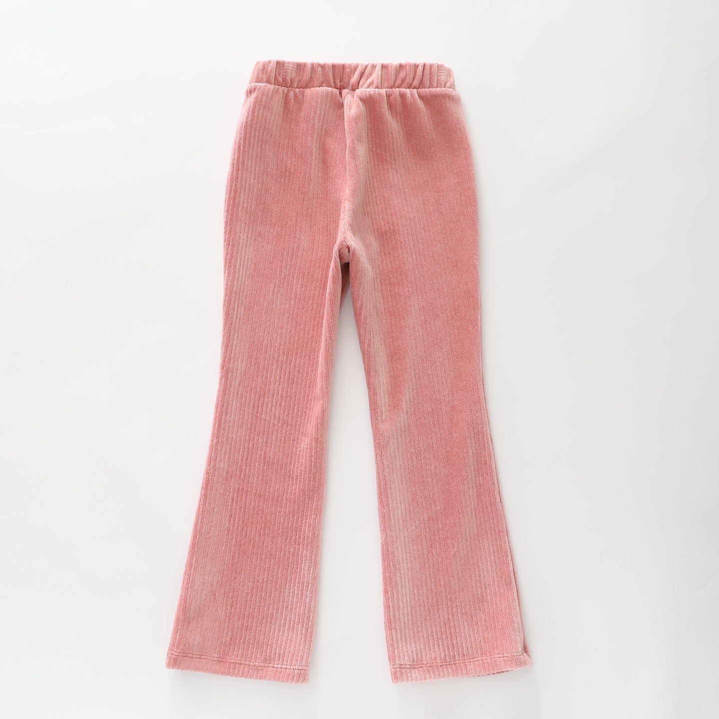 Ribbed Velour Flare Pants