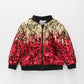 Ombre Sequin Bomber Jacket