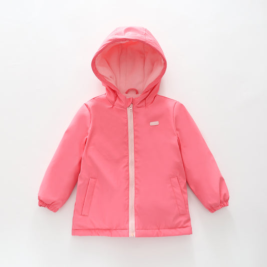 Pink Lined Raincoat