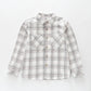 Grey Check Corduroy Shirt