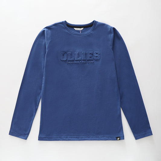 Embossed Ollies LS Tee