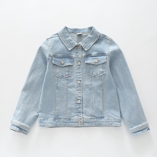 Stay Awesome Denim Jacket