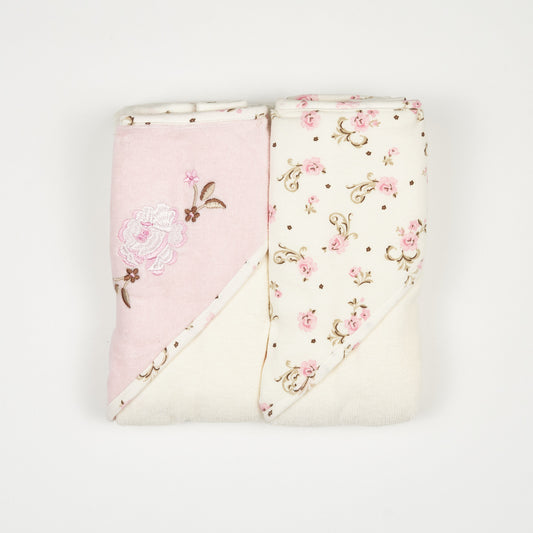 Rose Towels - 2 Pack Ollies Place