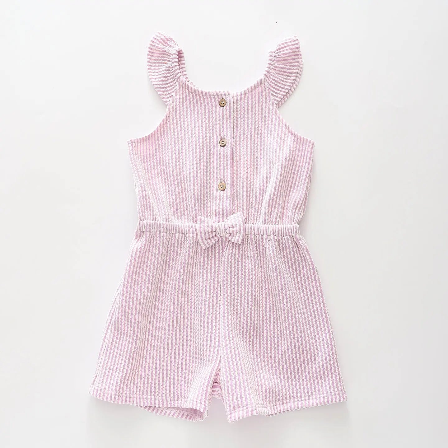 Lavender Stripes Playsuit Ollies Place