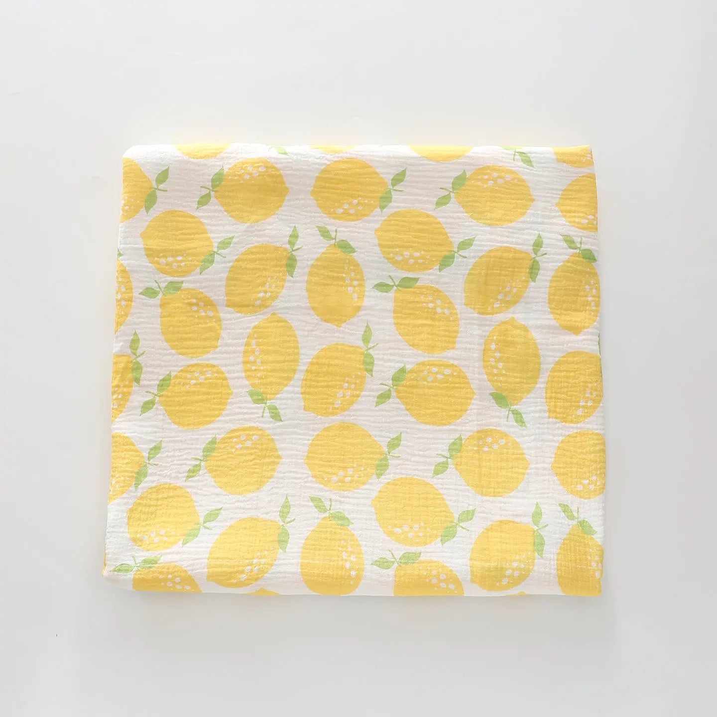 Lemon Cheesecloth Wrap - XL 120 x 120 cm Ollies Place
