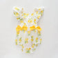 Lemon Print Sunsuit Ollies Place