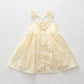 Lemon Ruffle Dresss Ollies Place