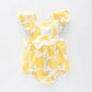 Lemon Ruffle Romper Ollies Place