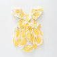 Lemon Ruffle Romper Ollies Place