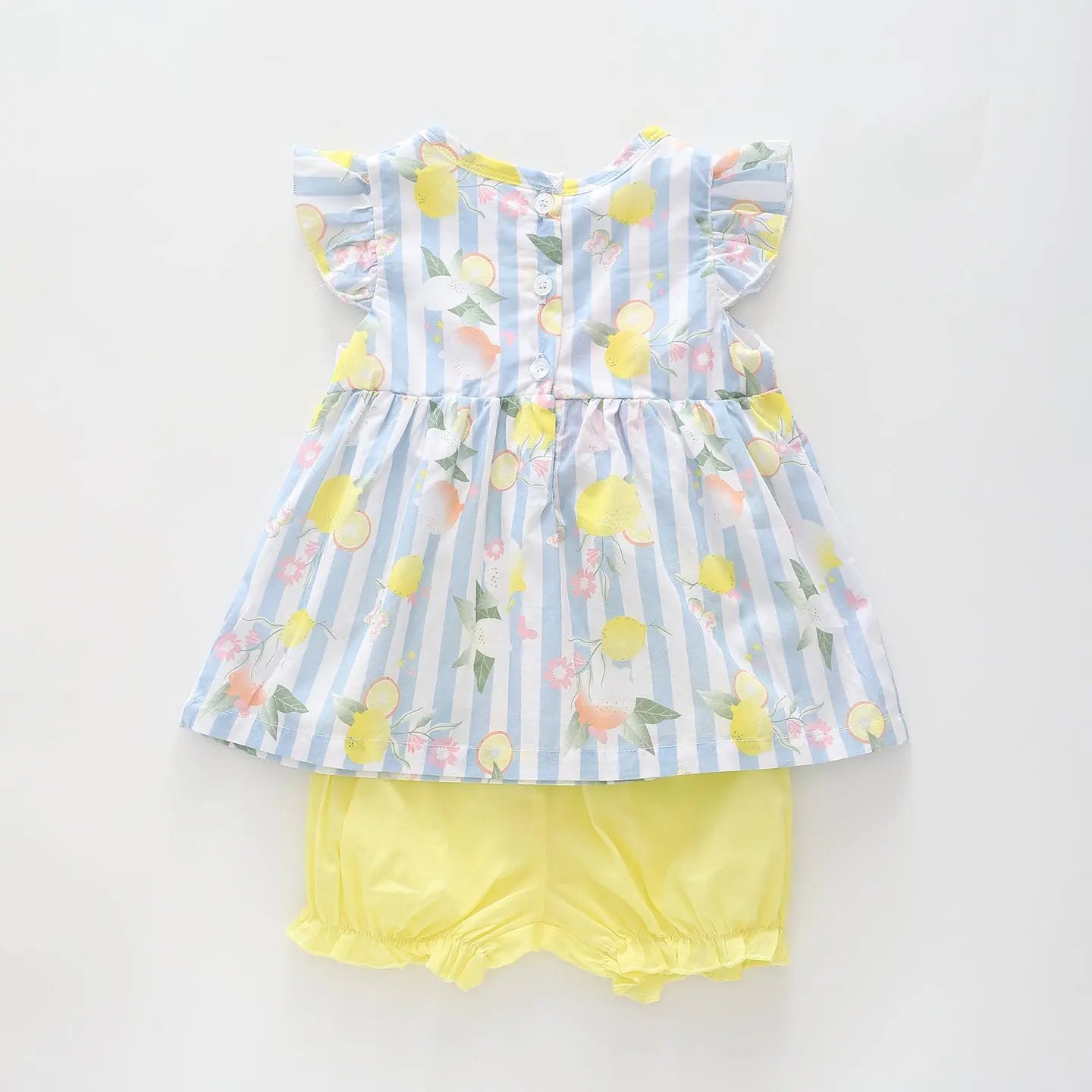Lemonade Pastel Blue Striped Top With Matching Bloomers Ollies Place