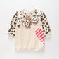 Leopard Love Sweatshirt Dress Ollies Place