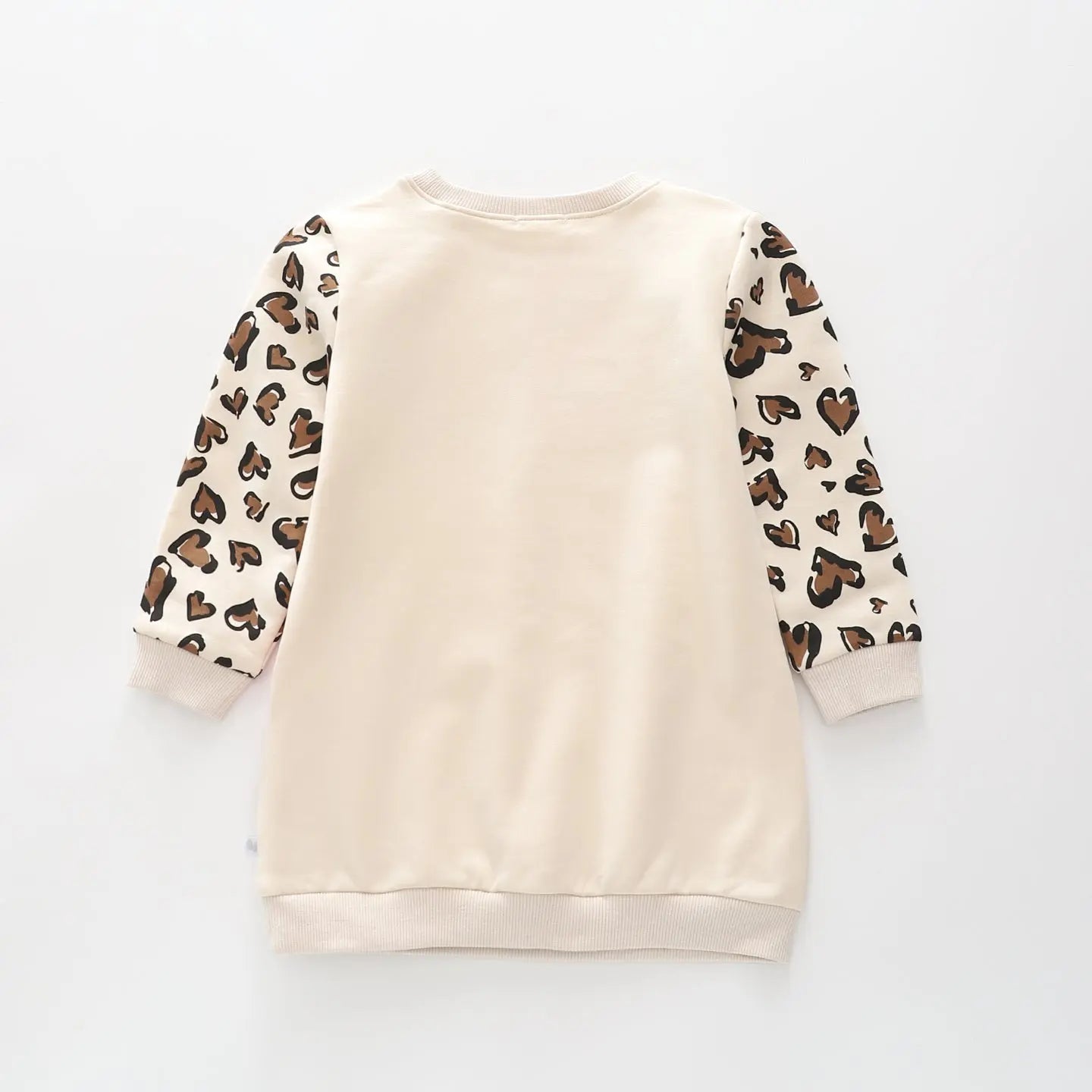 Leopard Love Sweatshirt Dress Ollies Place