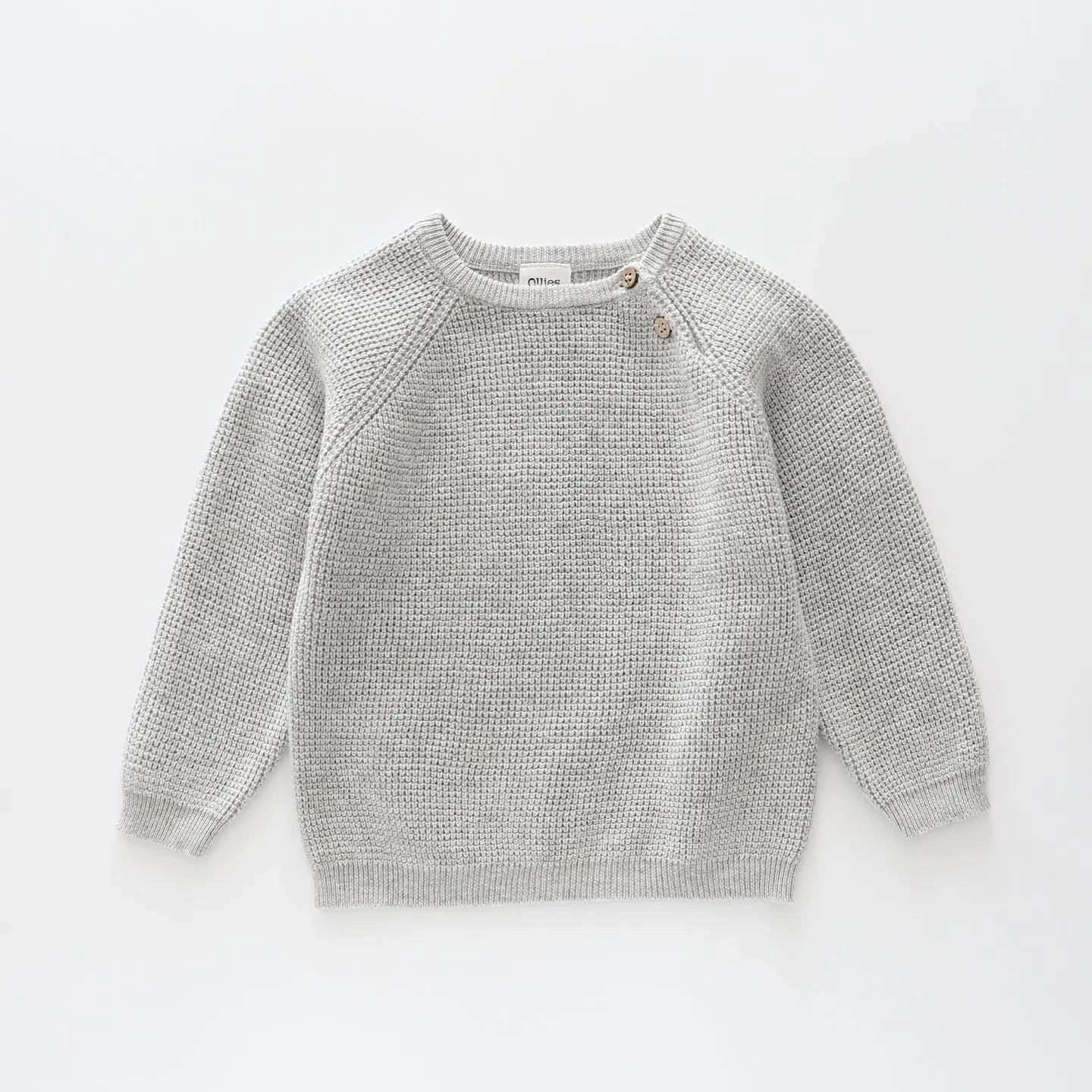 Light Grey Knit Pullover Ollies Place