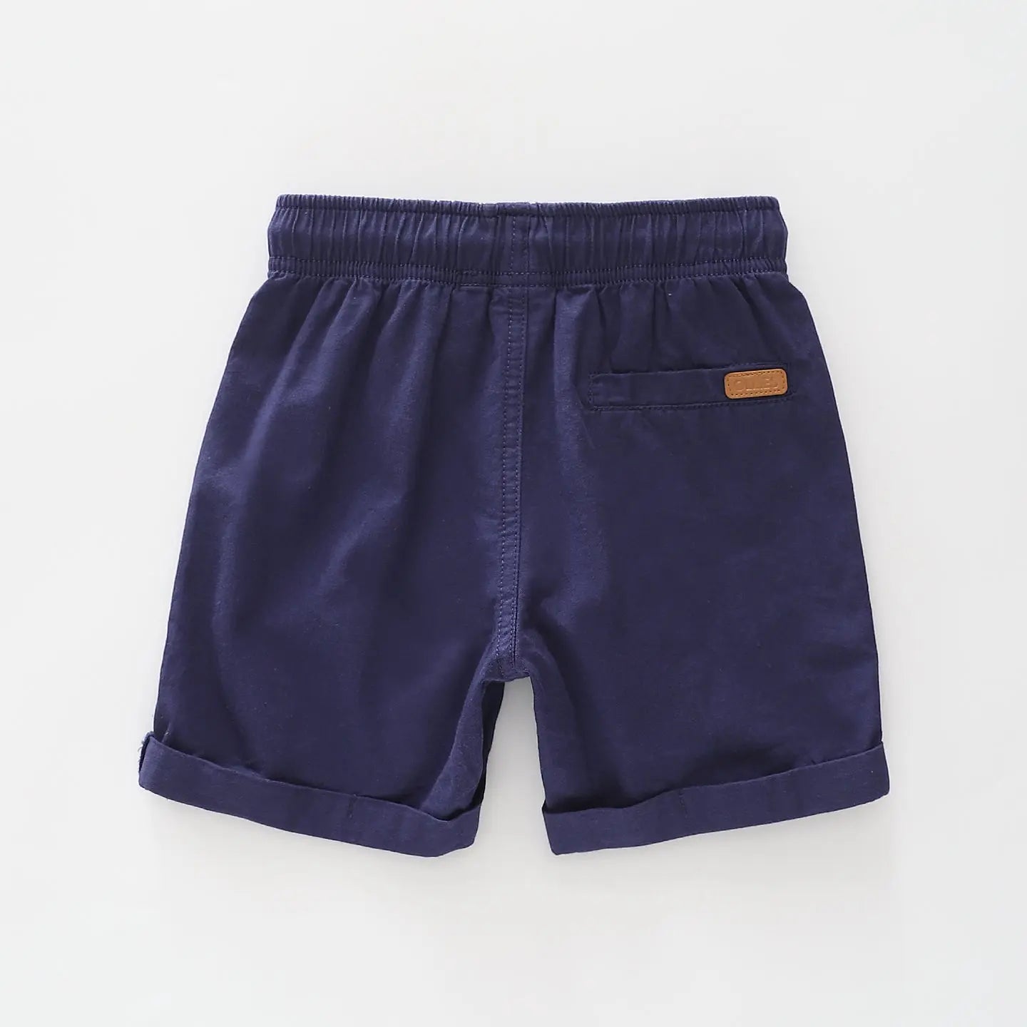Lightweight Navy Woven Shorts Ollies Place