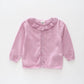 Lilac Ruffles Knit Cardigan Ollies Place
