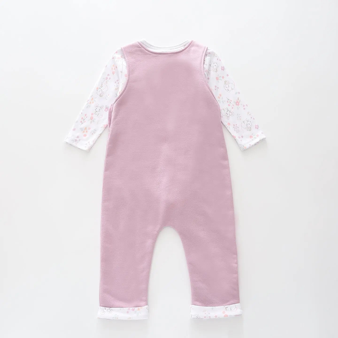 Lilac Sweat Overalls Set Ollies Place