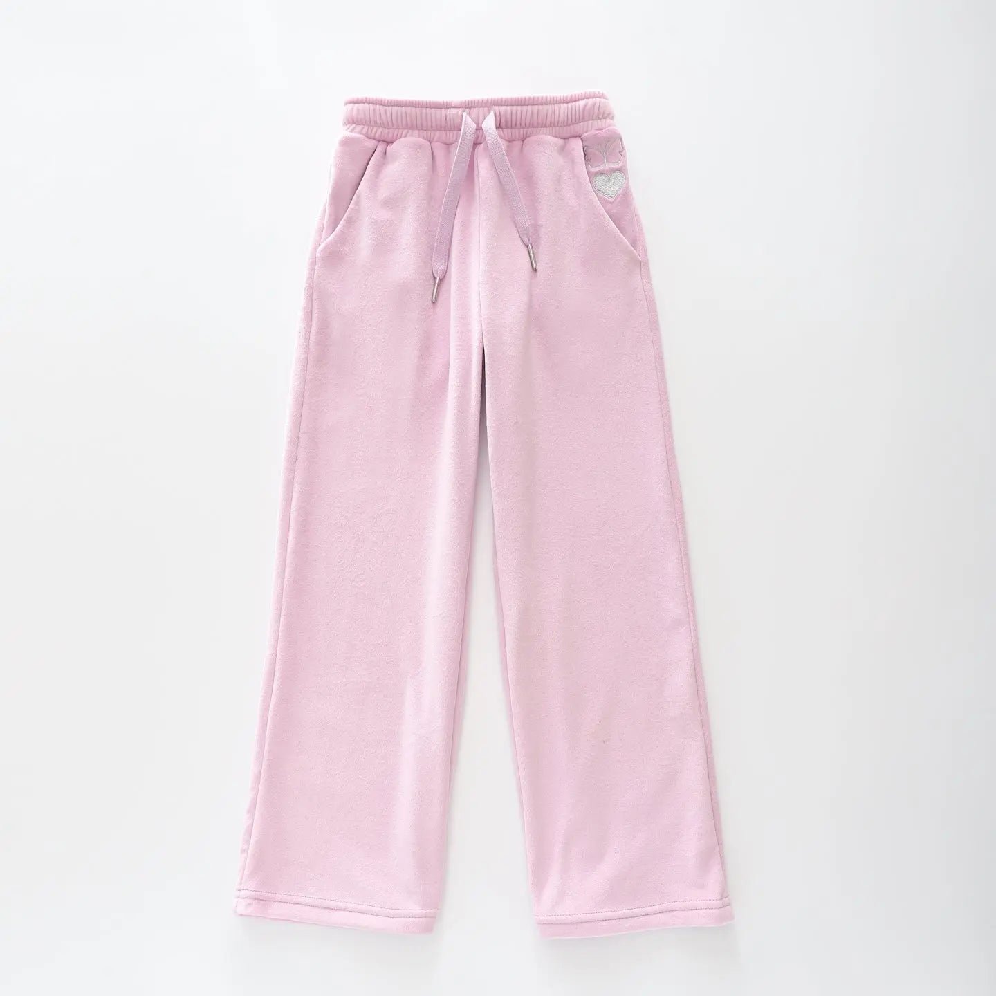 Lilac Velour Sweatpants Ollies Place