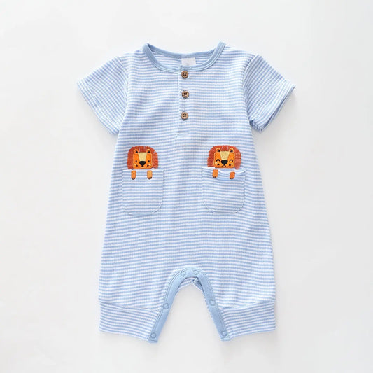 Lion Short Romper Ollies Place