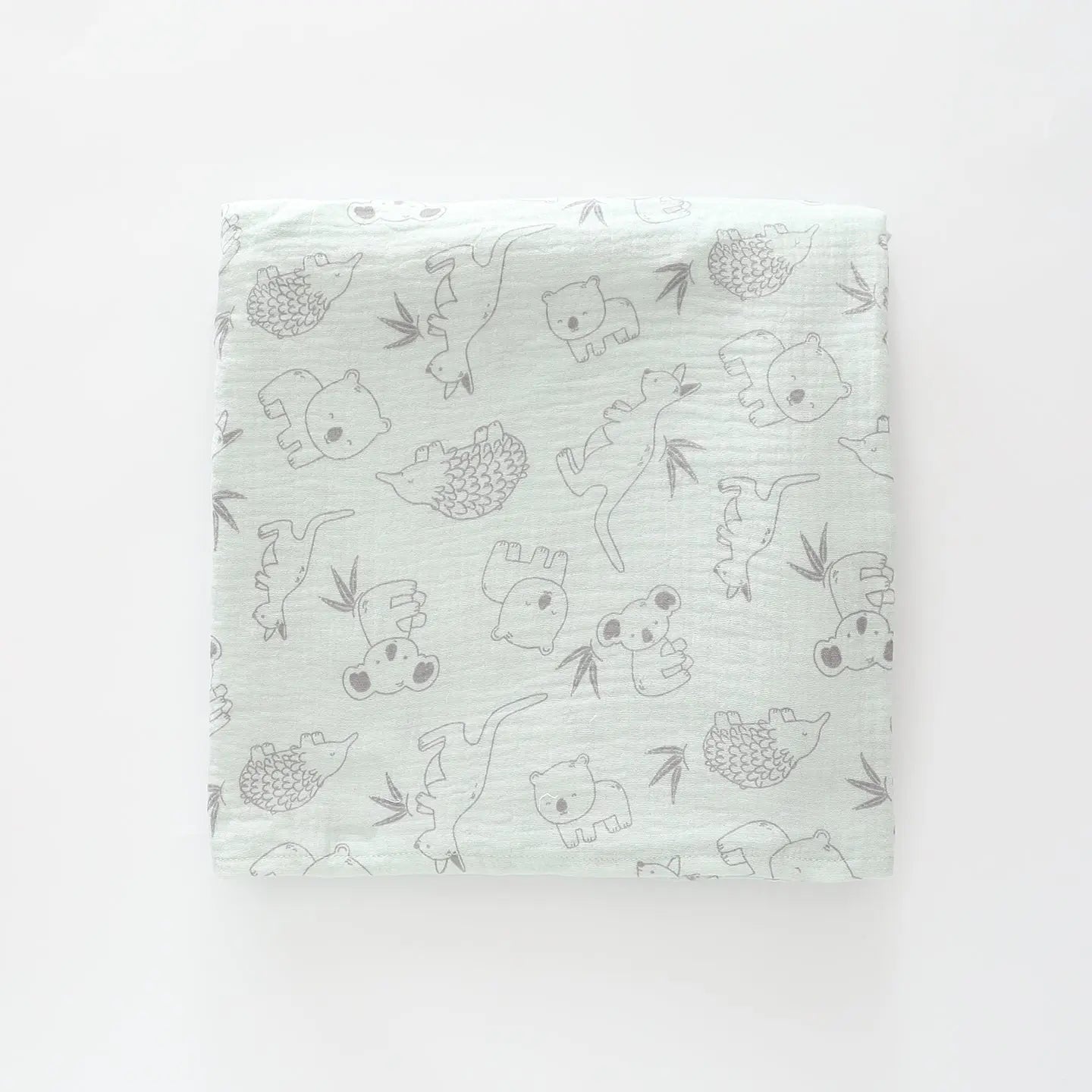 Little Aussies Green Wrap - XL 120cm x 120cm Ollies Place