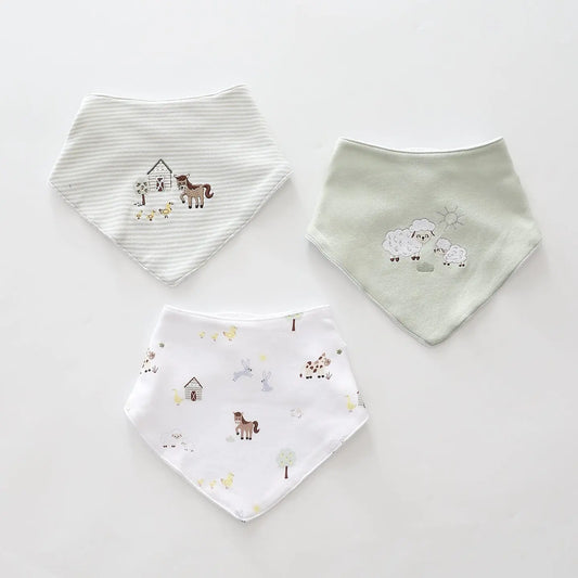 Little Barnfolk Bib Set (3pc) Ollies Place
