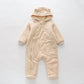 Little Bear Velour Pramsuit Ollies Place