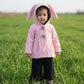 Little Bunny Pink Hooded Coat Ollies Place