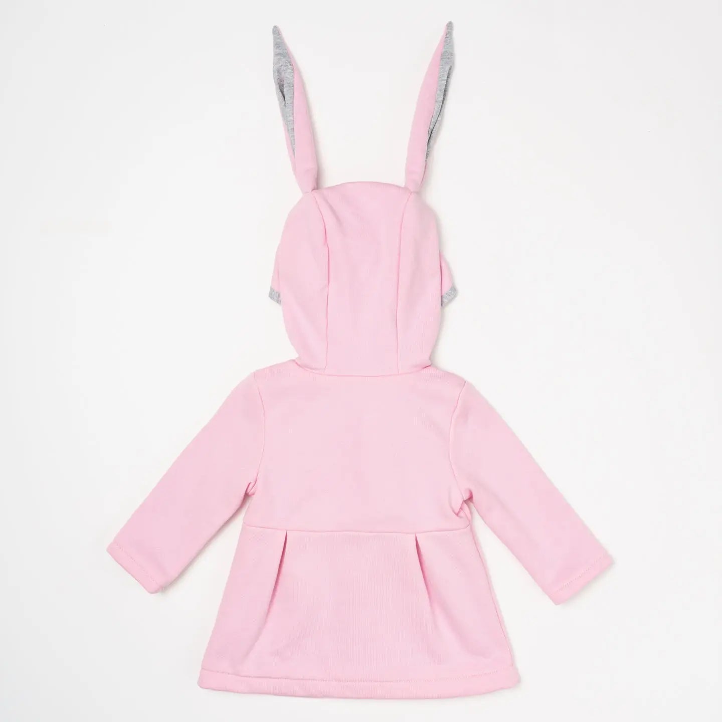 Little Bunny Pink Hooded Coat - Toddler Girl Ollies Place