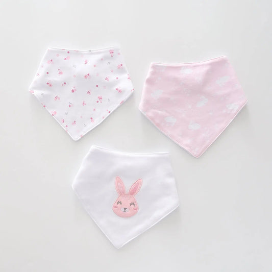 Little Bunny, Baby Girls Bib Set Ollies Place