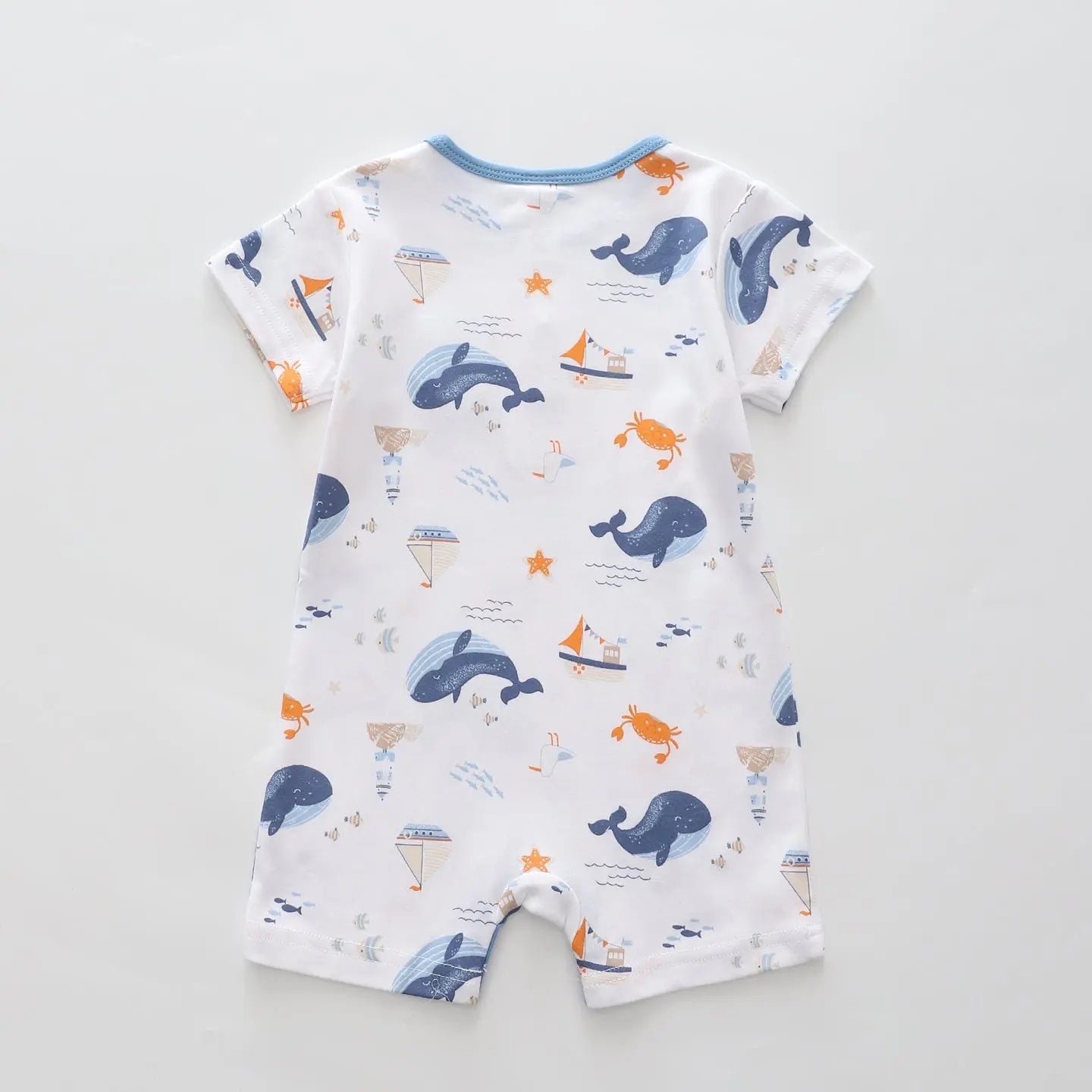 Little Buoy Blue Romper Ollies Place