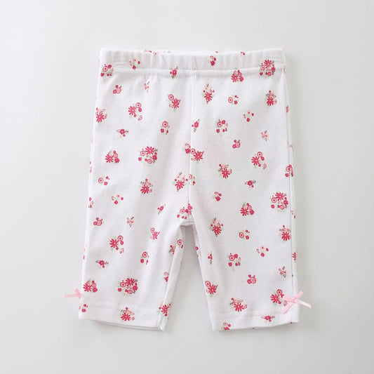 Little Dear Floral Print Girls Capri Length Baby Tights Ollies Place