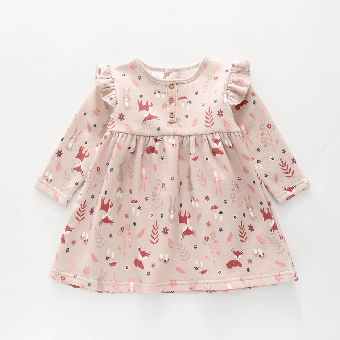 Little Deer Fleece Dress Ollies Place